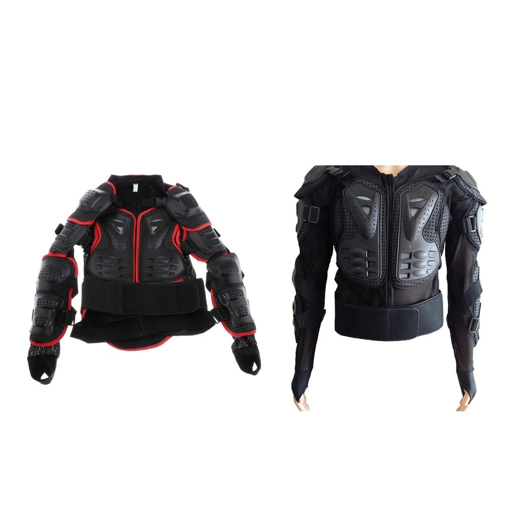 Motorcycle Gear Mesh - Armor Jacket Spine Chest Protector Shock