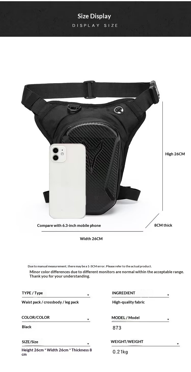 Motorcycle Leg Tank Bag Waterp - Motorcycle Gear Companies 评论和价格