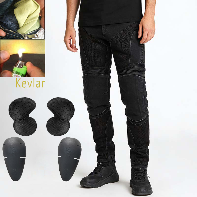 Men Summer Kevlar Motorcycle J - Motorcycle Gear Mesh 评论和价格