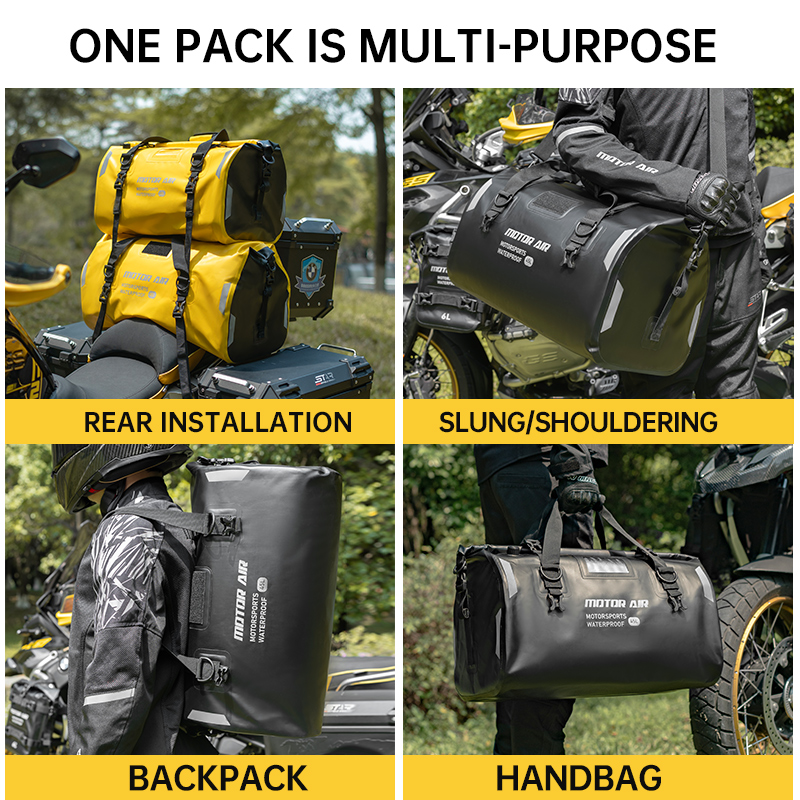 Motor-Air Yellow Motorcycle Ba - Motorcycle Gear Companies 评论和价格