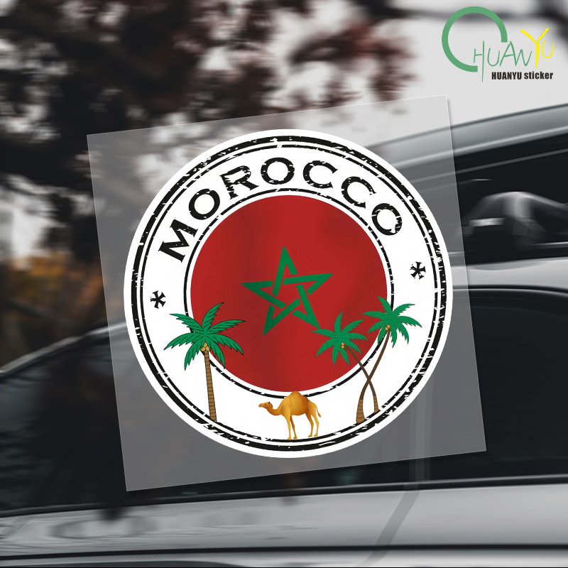 Creative Morocco Stickers Moro - Motorcycle Gear Helmets 评论和价格