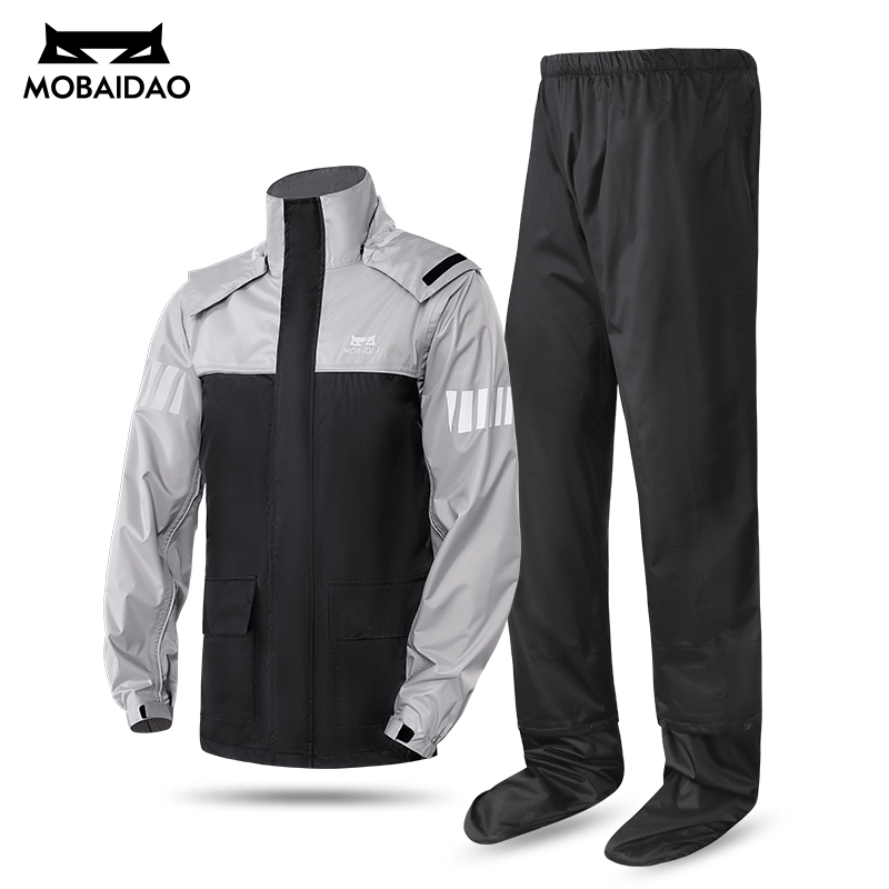 Reflective Waterproof Raincoat - Motorcycle Gear Mesh 评论和价格