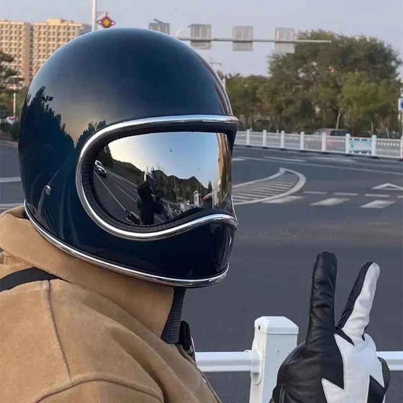 Vintage Motorcycle Helmet Japa - Motorcycle Gear Japan 评论和价格