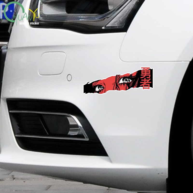Japanese samurai eye car stick - Motorcycle Gear Japan 评论和价格